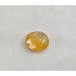 Bangkok Pukhraj Stone Original Yellow Sapphire Jupiter Guru Certified Gemstone